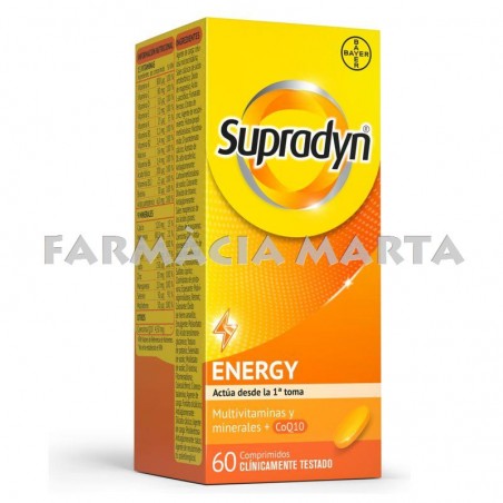 SUPRADYN ENERGY 60 COMPRIMITS