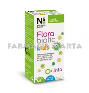 NS FLORABIOTIC KIDS RECUPERADOR INSTANT 8 SOBRES