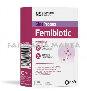 NS GINEPROTECT FEMIBIOTIC 30 CÀPSULES