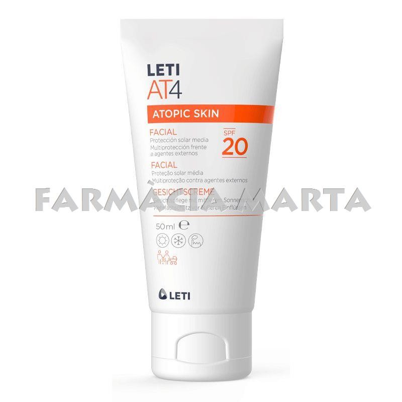 LETI AT-4 FACIAL SPF20+ 50 ML