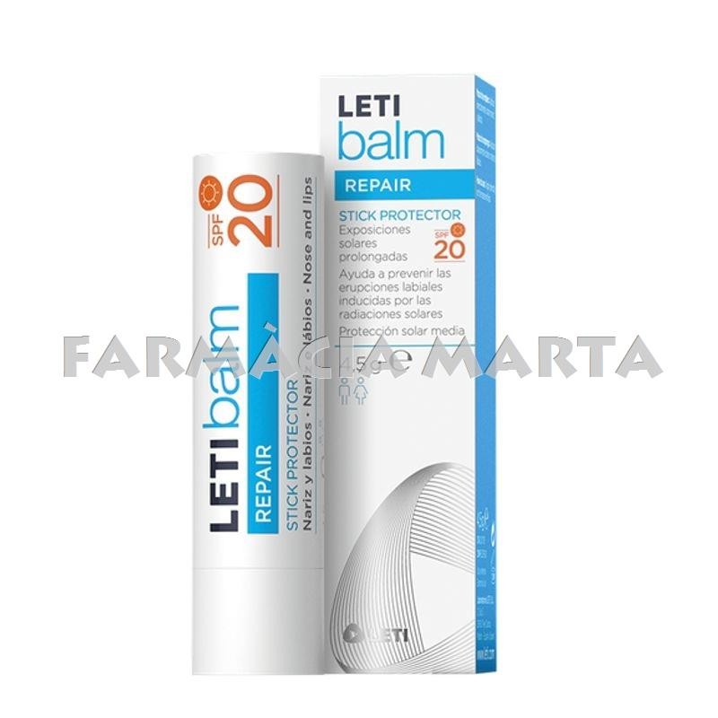 LETIBALM REPAIR BARRA LABIAL SPF20+ 4.5 GR