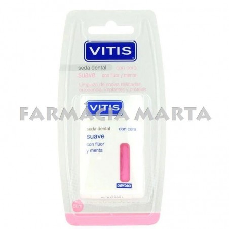 VITIS SEDA DENTAL SUAU FLUOR MENTA 50 M