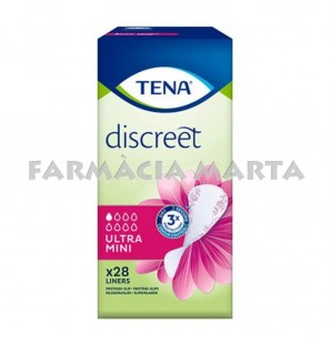 TENA LADY DISCREET ULTRA MINI (1*) 28 UNITATS