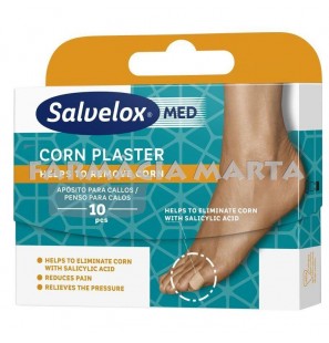 SALVELOX MED CORN PLASTER CALLOS 10 UNITATS