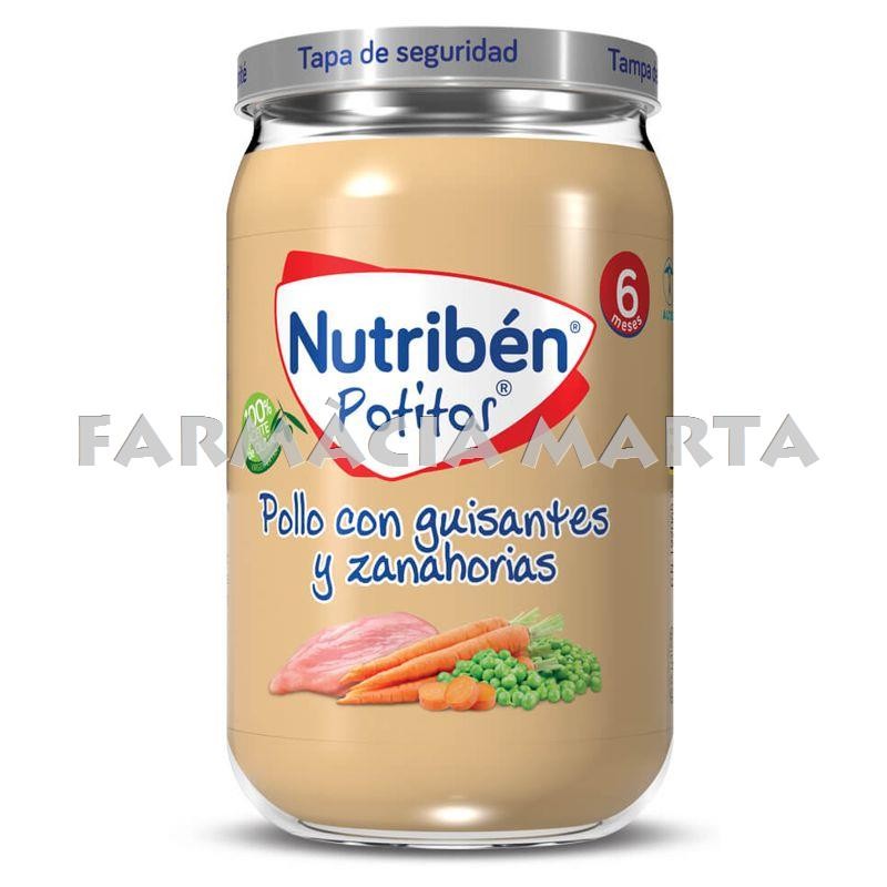 NUTRIBEN POLLO GUISANTES ZANAHORIA 235 GR