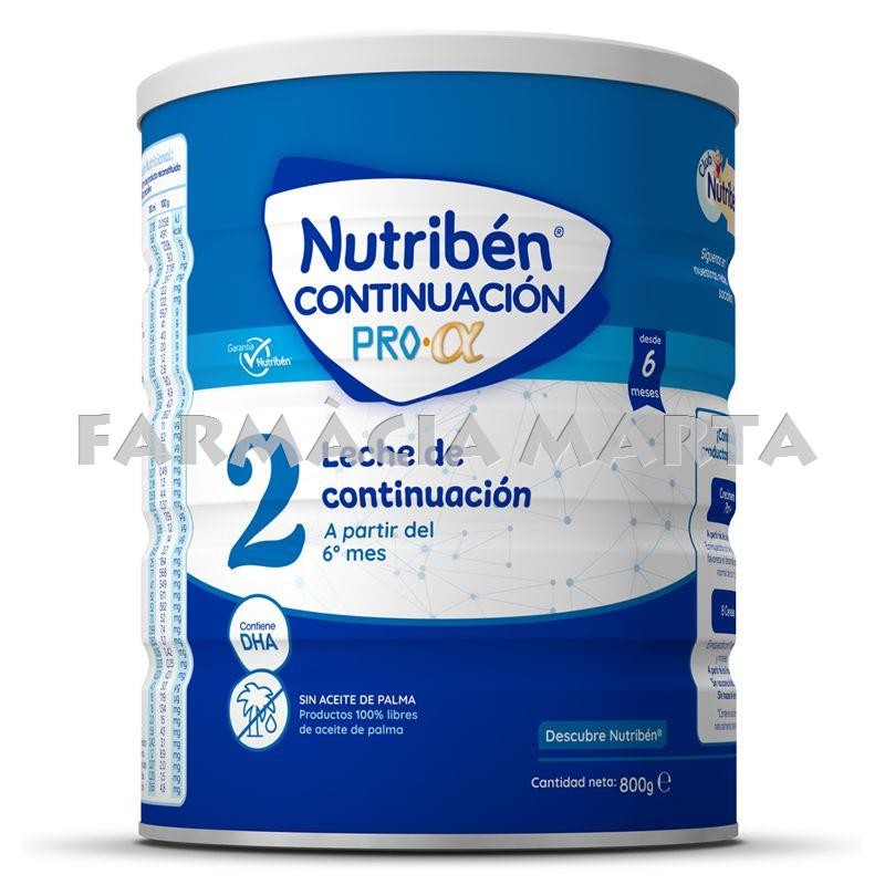 NUTRIBEN CONTINUACION PRO-ALFA 800 GR