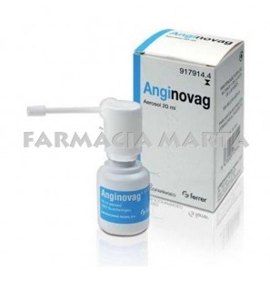 ANGINOVAG SOLUCIÓN PULVERIZACIÓN BUCAL 20 ML