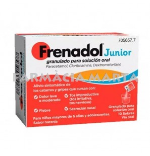 FRENADOL JUNIOR 10 SOBRES