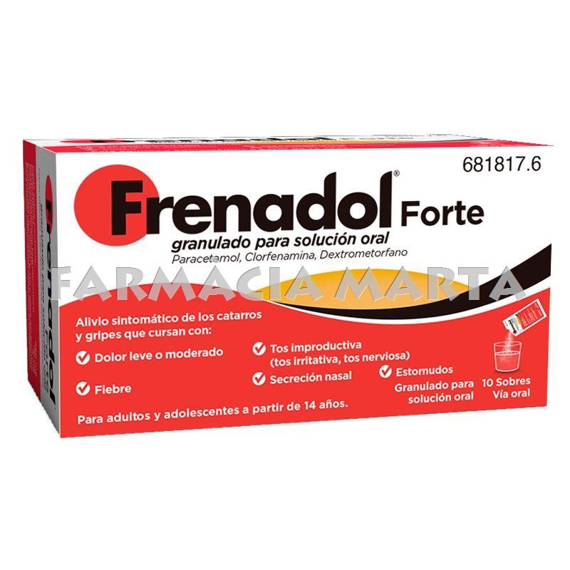 FRENADOL FORTE GRANULAT 10 SOBRES