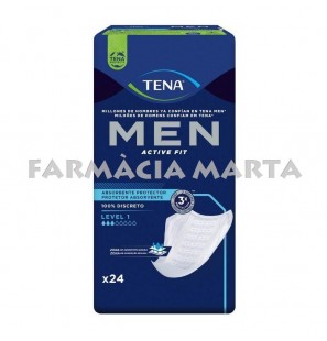 TENA MEN ACTIVE FIT NIVELL 1 (3*) 24 UNITATS