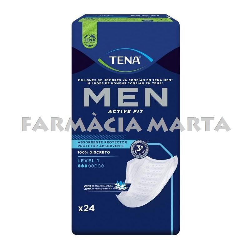 TENA MEN ACTIVE FIT NIVELL 1 (3*) 24 UNITATS