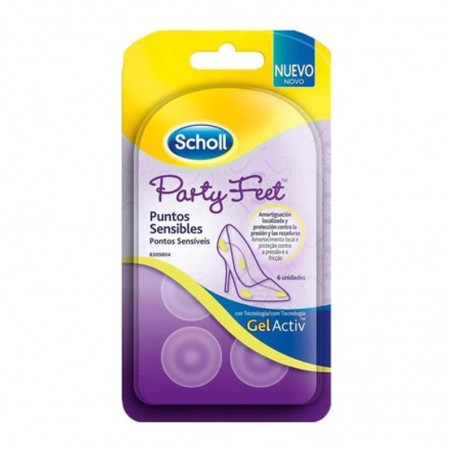 SCHOLL GELACTIV PLANTILLA PARTY FEET PUNTS SENSIBLES