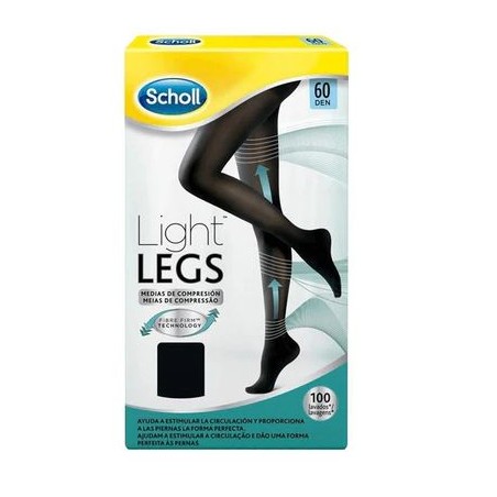 SCHOLL MITGES COMPRESSIÓ 60 DEN NEGRES T-M