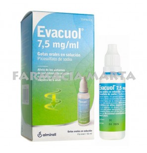 EVACUOL 7,5 MG/ML GOTES 30 ML