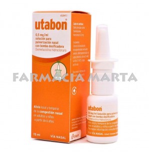 UTABON ADULTOS 0,5 MG/ML NASAL 15 ML