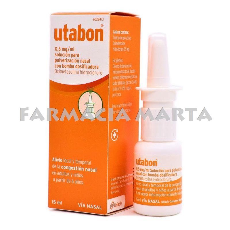 UTABON ADULTOS 0,5 MG/ML NASAL 15 ML