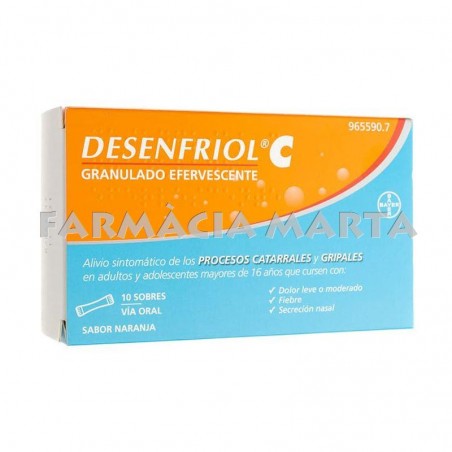 DESENFRIOL C 10 SOBRES