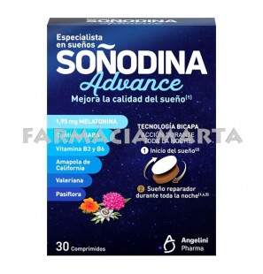 SOÑODINA ADVANCE BICAPA 30 COMPRIMITS