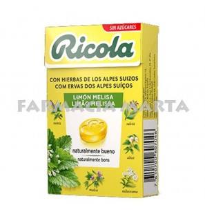 RICOLA LIMON MELISA CARAMELS  50 GR