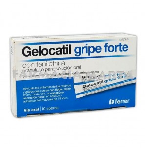 GELOCATIL GRIPE FORTE 10 SOBRES