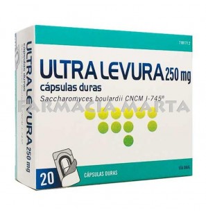 ULTRA-LEVURA 250 MG 20 CÀPSULES DURES