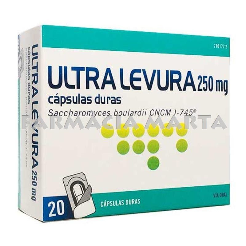 ULTRA-LEVURA 250 MG 20 CÀPSULES DURES