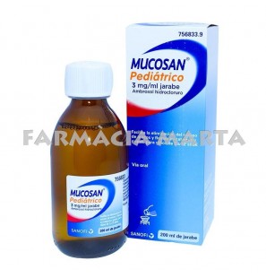 MUCOSAN PEDIÁTRICO 3 MG/ML XAROP 200 ML