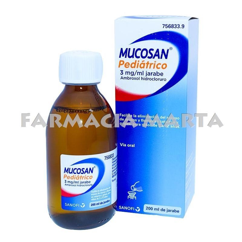 MUCOSAN PEDIÁTRICO 3 MG/ML XAROP 200 ML