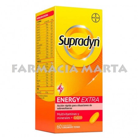 SUPRADYN ENERGY EXTRA 60 COMPRIMITS