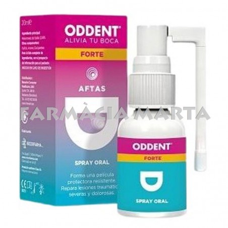 ODDENT FORTE SPRAY ORAL 20 ML