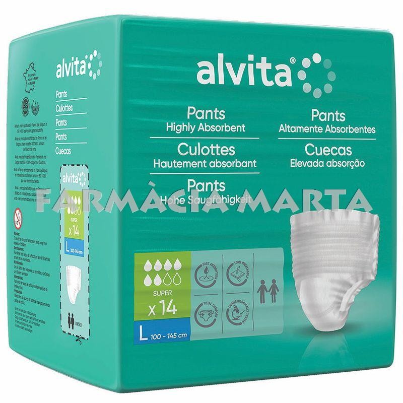 ALVITA PANTS SUPER TALLA L (6*) 14 UNITATS