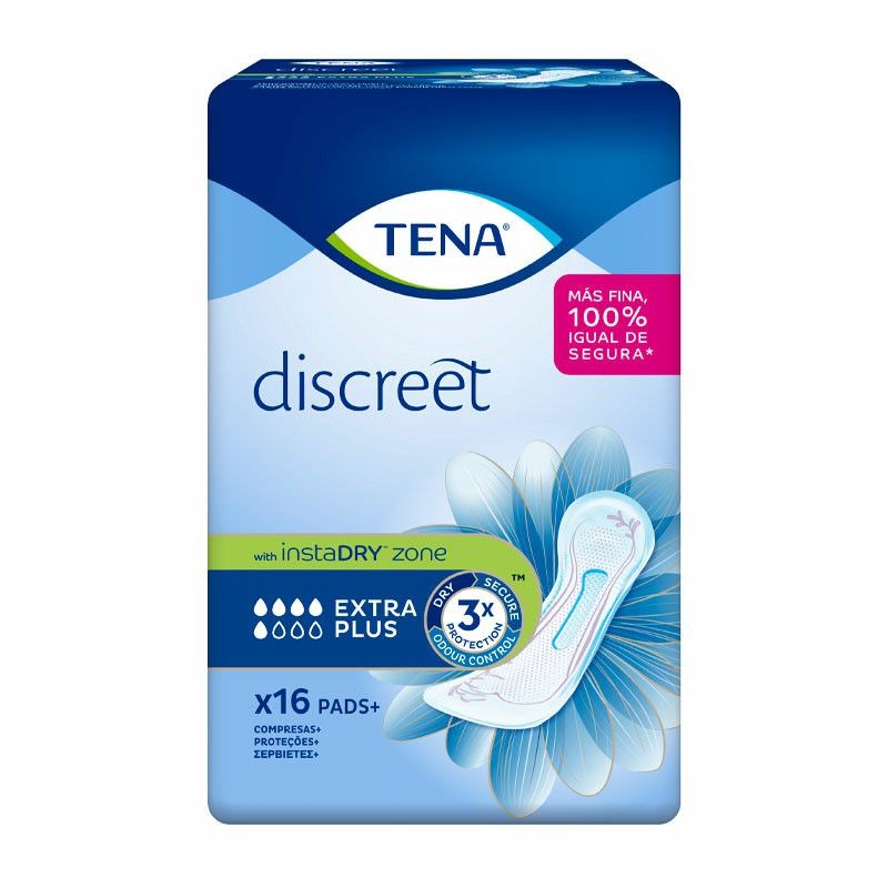 TENA LADY DISCREET EXTRA PLUS (5*) 16 UNITATS