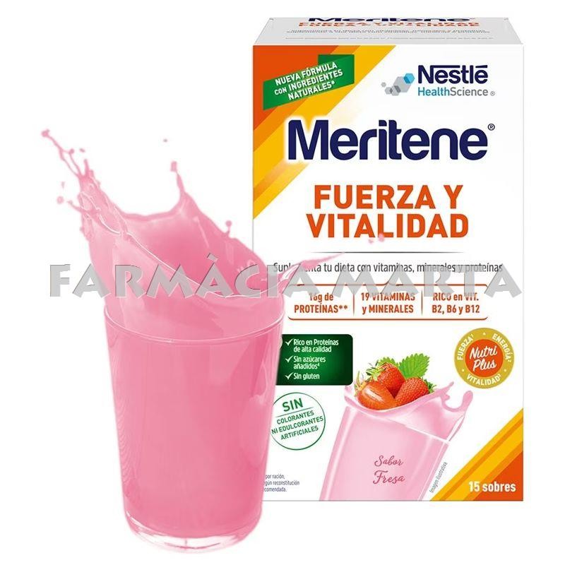 MERITENE FUERZA Y VITALIDAD MADUIXA 15 SOBRES