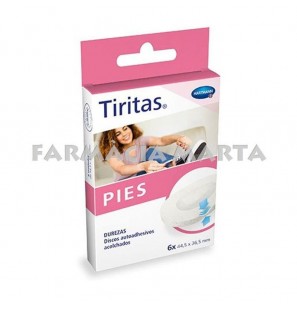 TIRITAS PIES DUREZAS 6 UNITATS