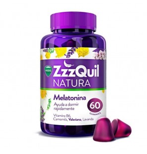 ZZZQUIL MELATONINA FRUTOS DEL BOSQUE 60 GOMINOLES