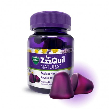 ZZZQUIL MELATONINA FRUTOS DEL BOSQUE 30 GOMINOLES