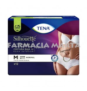 TENA SILHOUETTE NORMAL (5*) 12 UNITATS