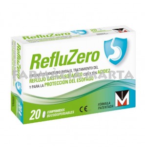 REFLUZERO 20 COMPRIMITS BUCODISPERSABLES