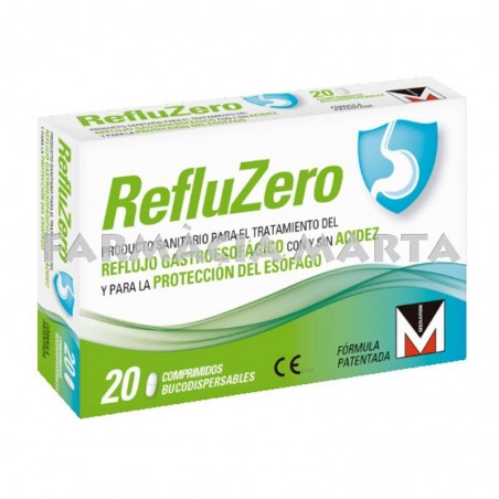 REFLUZERO 20 COMPRIMITS BUCODISPERSABLES