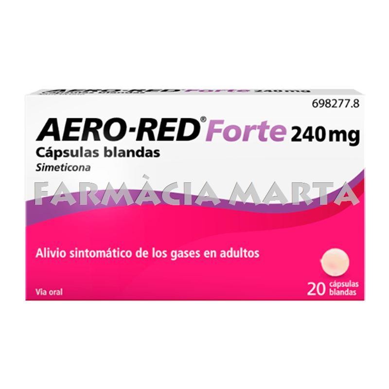 AERO RED FORTE 240 MG 20 CAPSULES TOVES