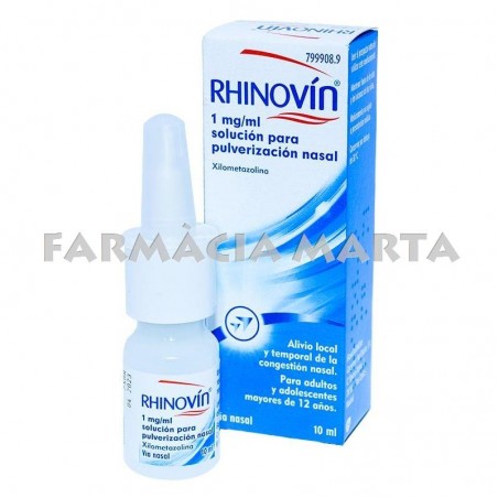 RHINOVIN 1 MG/ML PULVERITZADOR NASAL 10 ML