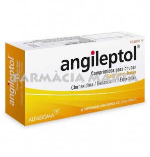 ANGILEPTOL MIEL LIMÓN 30 COMPRIMITS