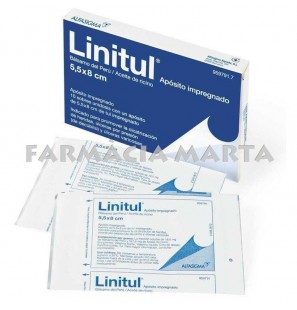 LINITUL 5,5X8 CM 10 SOBRES MONODOSIS