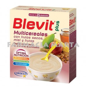 BLEVIT PLUS MULTICEREALES FRUTOS SECOS 600 GR