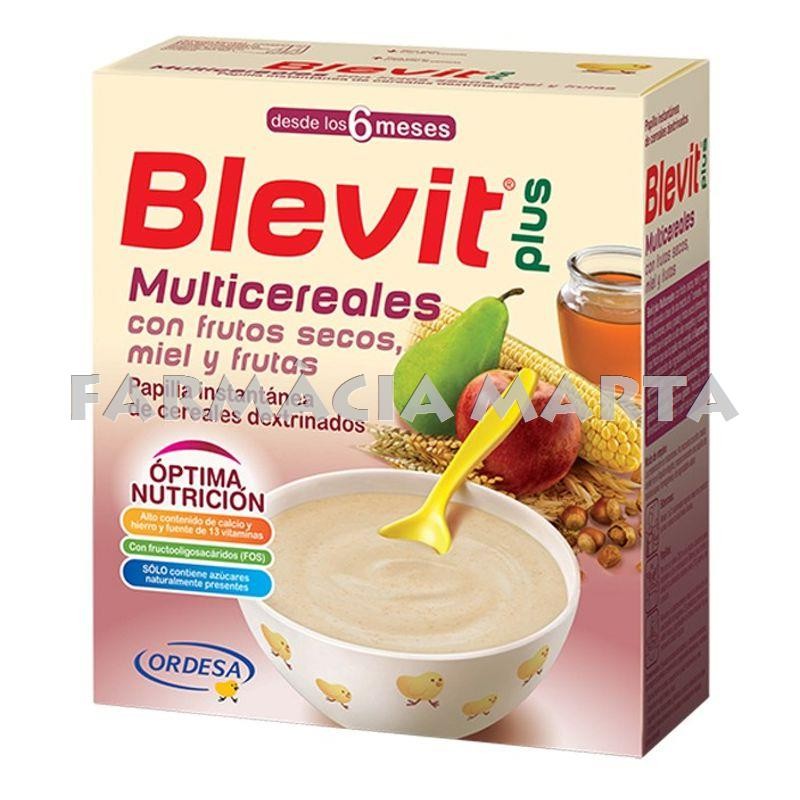 BLEVIT PLUS MULTICEREALES FRUTOS SECOS 600 GR