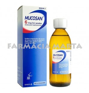 MUCOSAN 6 MG/ML XAROP 250 ML