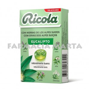 RICOLA EUCALIPTO CARAMELS 50 GR