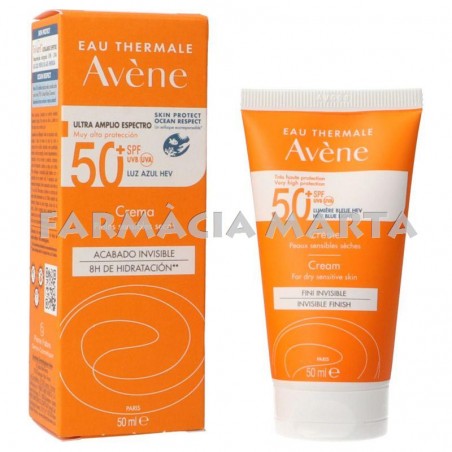 AVENE SOLAR ULTRA CREMA INVISIBLE SPF50+ 50 ML