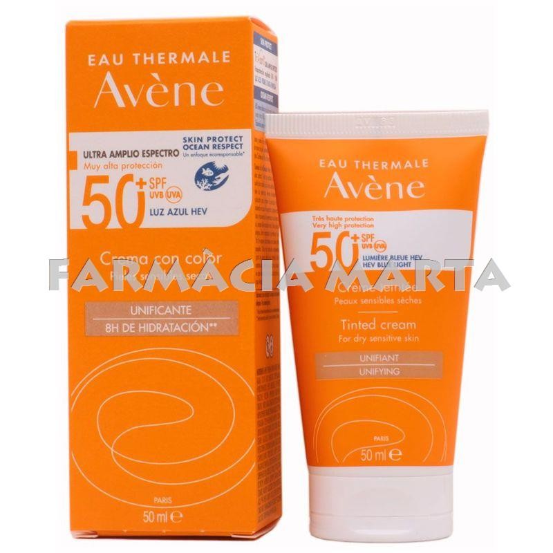 AVENE SOLAR ULTRA CREMA COLOR SPF50+ 50 ML