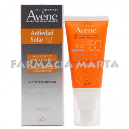 AVENE SOLAR ANTIEDAD SPF50+ CREMA 50 ML